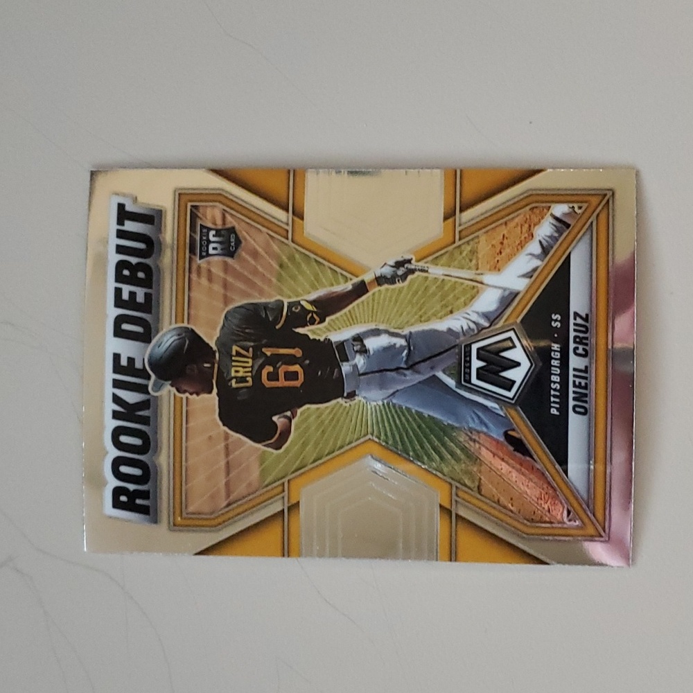 2022 Panini Mosaic Oneil Cruz Rookie Debut Rookie Card #RD-5 - Pittsburg Pirates